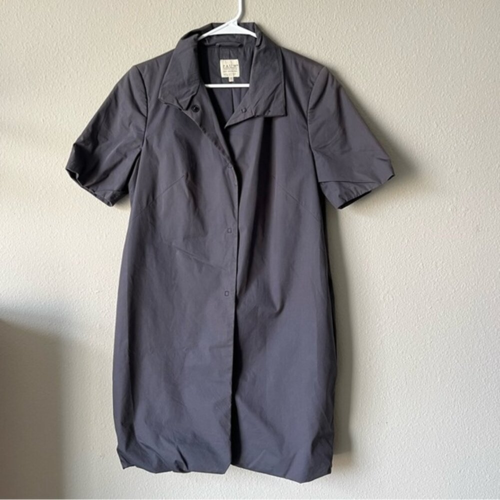 Pauw Amsterdam Jacket Size 3 Snap Down Pockets Longline Trench B81